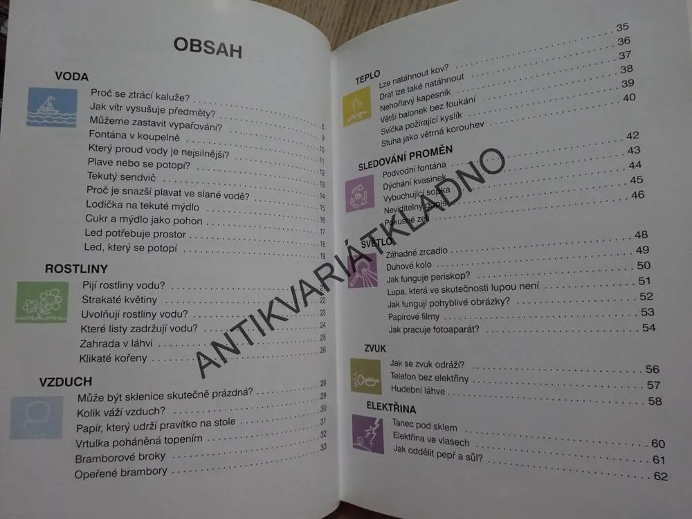 MALÝ VĚDEC 1, EXPERIMENTY, KTERÉ MŮŽETE PROVÁDĚT I DOMA, SENCANSKI, **an