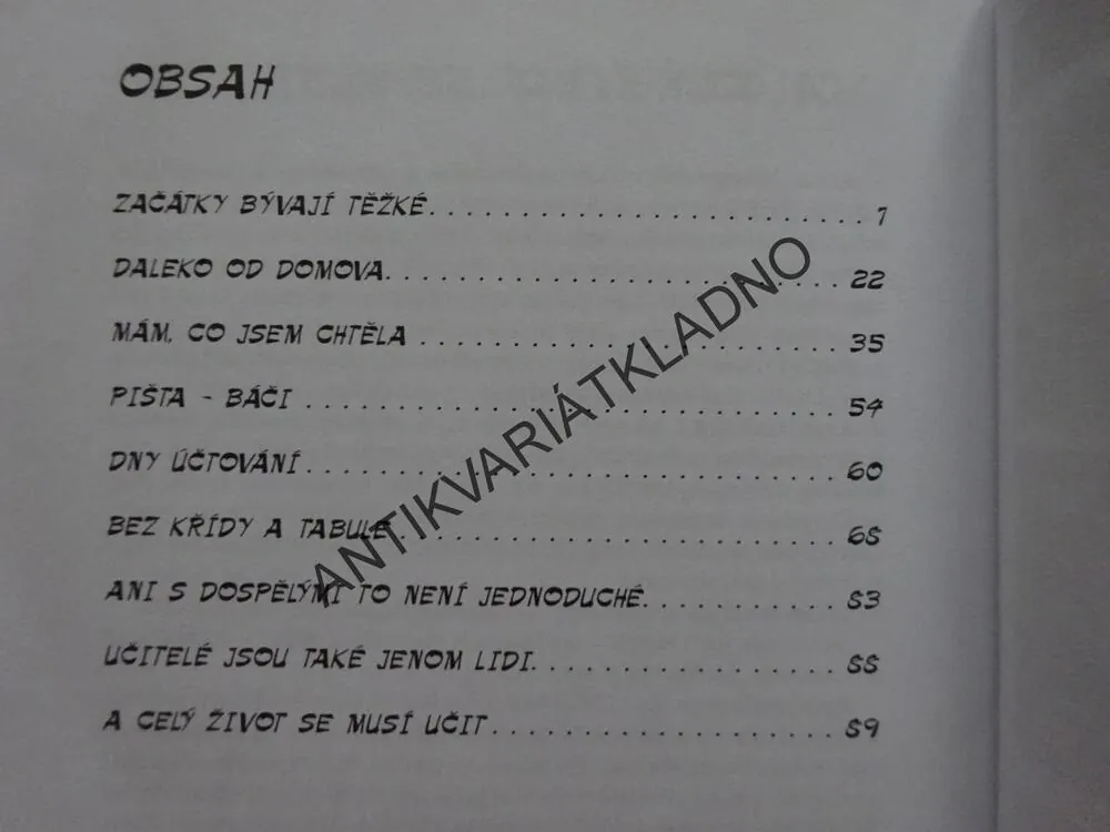 UČITELSKÉ ÚSMĚVY, VIERA SPIŠÁKOVÁ, **an