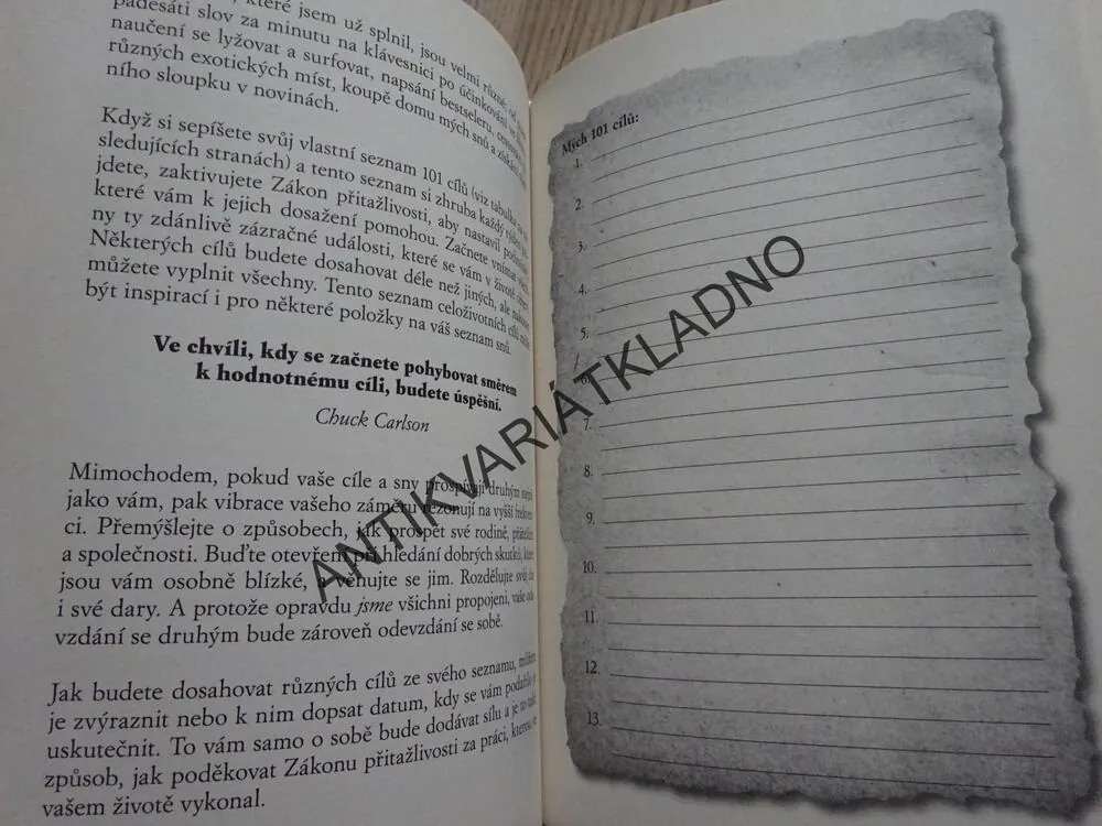 KLÍČ K ŽIVOTU PODLE ZÁKONA PŘITAŽLIVOSTI, JACK CANFIELD, D. D. WATKINSOVÁ, **an
