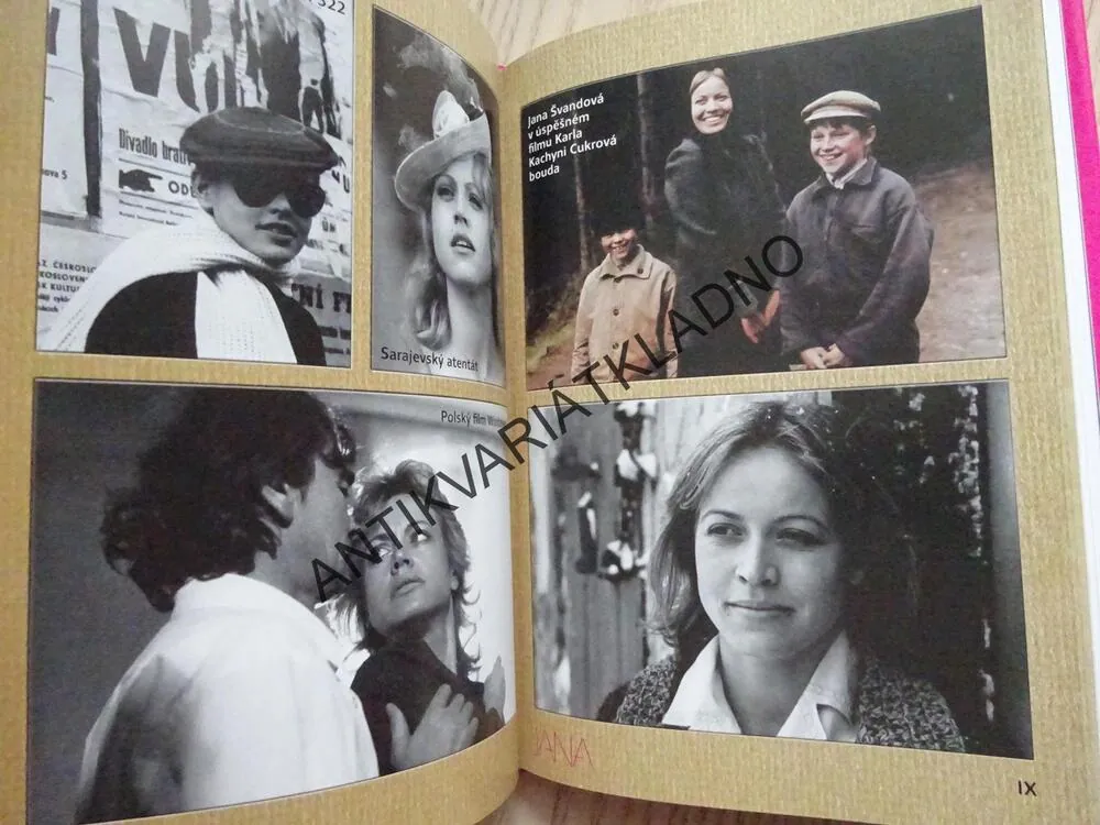 JANA ŠVANDOVÁ, HEREČKA, FILM, PETR ČERMÁK, **an
