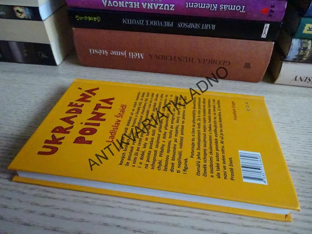 UKRADENÁ POINTA, LADISLAV ŠTAIDL, **an