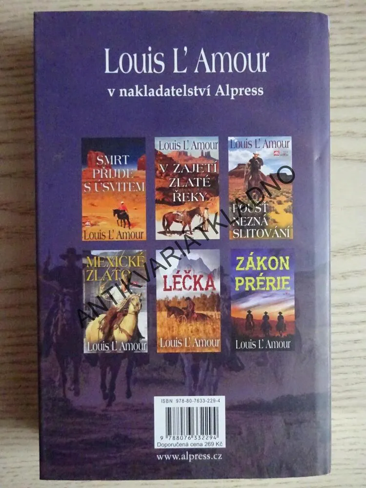 VAROVNÝ VÝSTŘEL, LOUIS L'AMOUR, **an