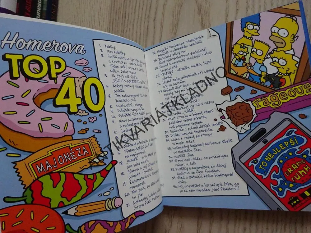 HOMEROVA KNIHA, SIMPSONOVA KNIHOVNA MOUDROSTI, SIMPSONOVI, **an