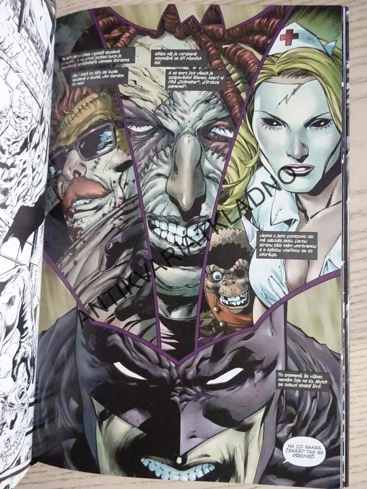 BATMAN, DETECTIVE COMICS, TVÁŘE SMRTI, TONY S. DANIEL, **an