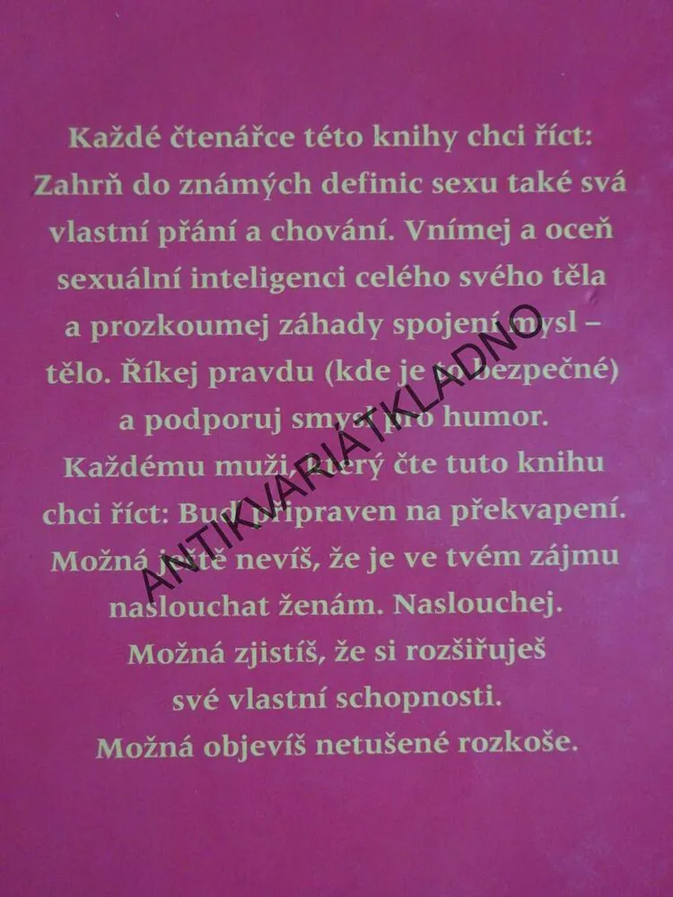ŽENY, KTERÉ MILUJÍ SEX, **an