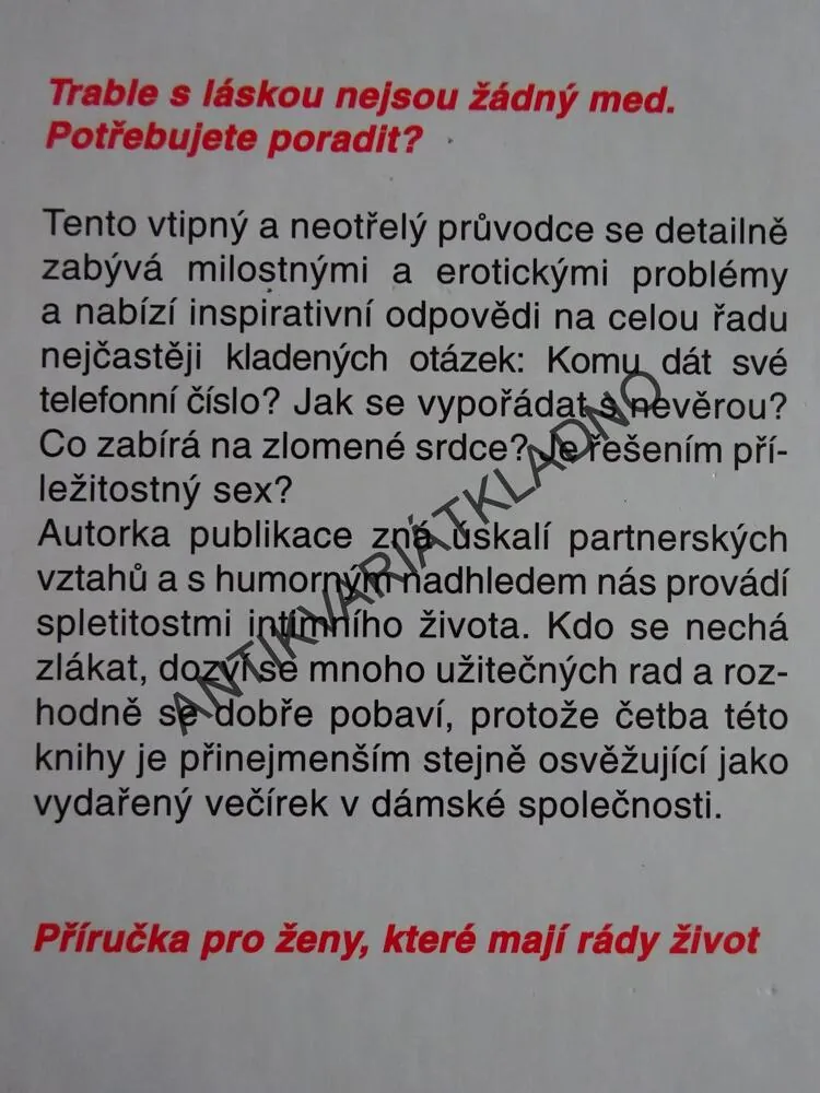 SEXSELLER ANEB HRY LÁSKY ŠÁLIVÉ, MARTINA WIMMEROVÁ, **an