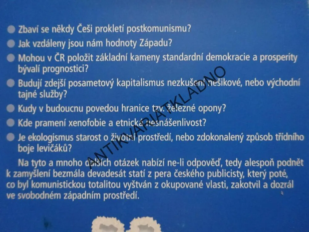 ČEŠI OČIMA EXULANTA ANEB OSMAOSMDESÁT POHLEDŮ ZVENKU, LUDĚK FRÝBORT, **an
