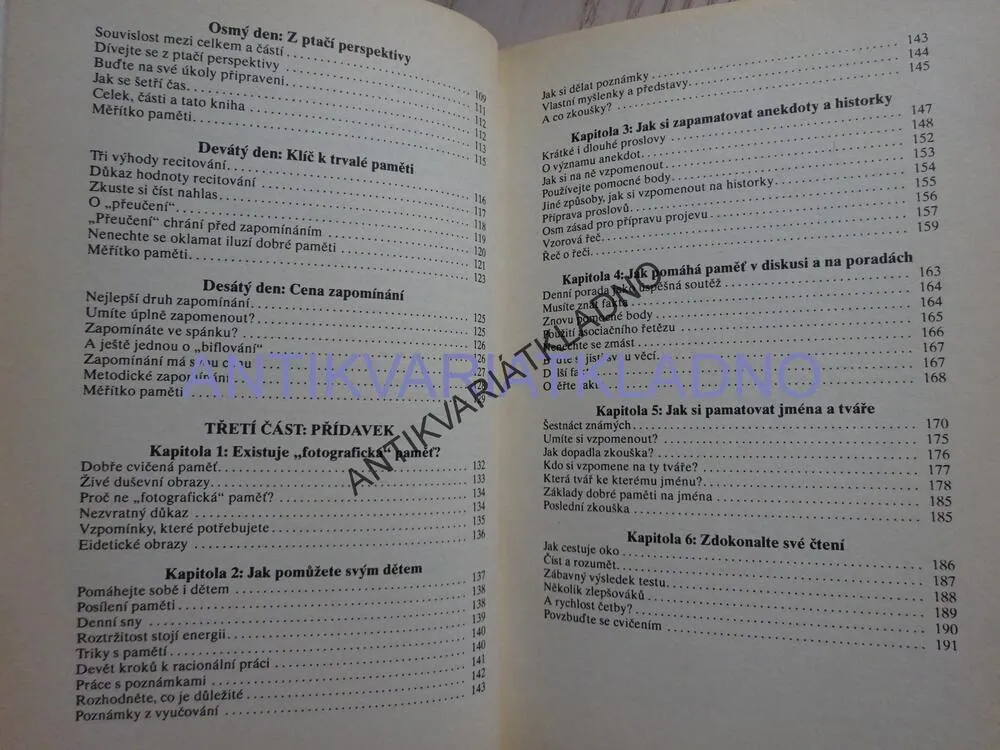 KURZ DOKONALÉ PAMĚTI, JOYCE BROTHERSOVÁ, EDWARD P. F. EAGAN, **an
