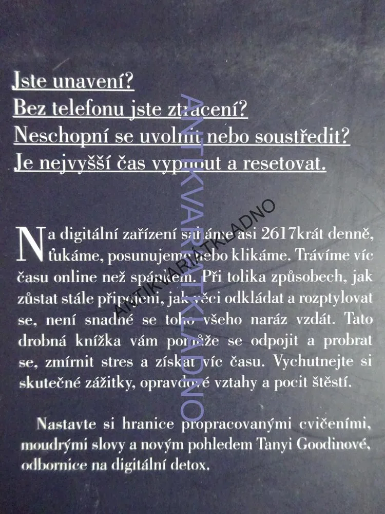 OFF - DIGITÁLNÍ DETOX PRO LEPŠÍ ŽIVOT, TANYA GOODINOVÁ, **an