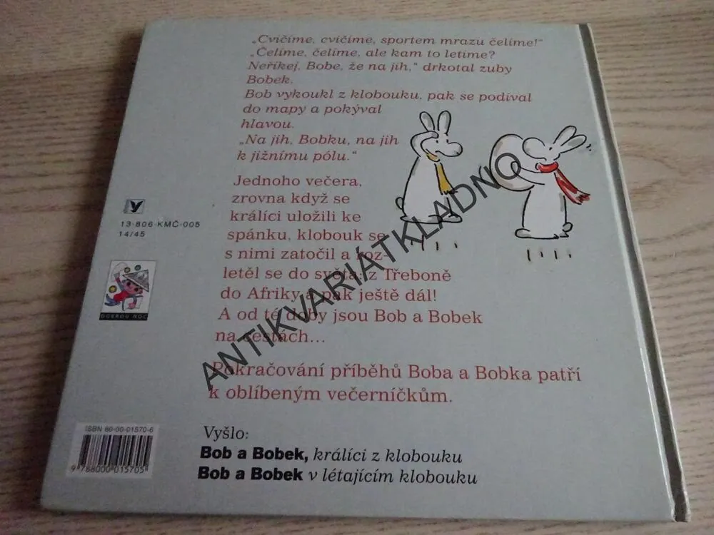 BOB A BOBEK NA CESTÁCH, JIRÁNEK, ŠRUT, VEČERNÍČEK, **an