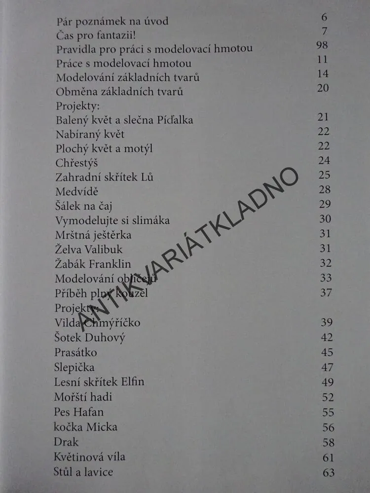 MODELUJEME POSTAVIČKY Z PLASTELÍNY, HLÍNY A MODURITU, **an