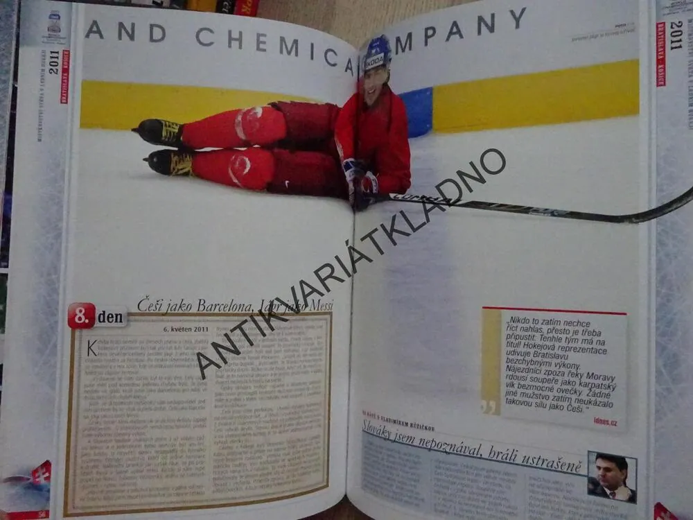 ČESKÝ BRONZ U DUNAJE A JÁGROVY VALČÍKY, LEDNÍ HOKEJ, **an