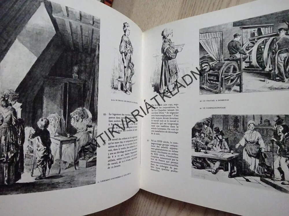 LA VIE FRANCAISE, A TRAVERS LES AGES, FRANCOUZSKY, **an
