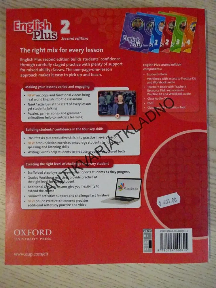 ENGLISH PLUS 2, STUDENT'S BOOK