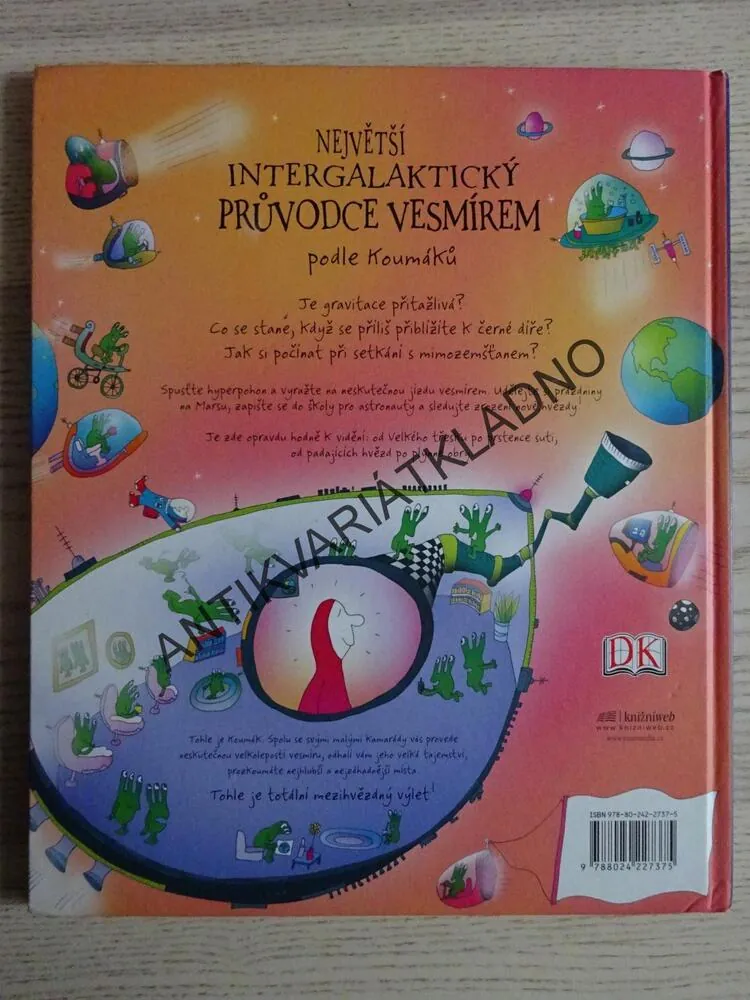 NEJVĚTŠÍ INTERGALAKTICKÝ PRŮVODCE VESMÍREM PODLE KOUMÁKŮ, **an