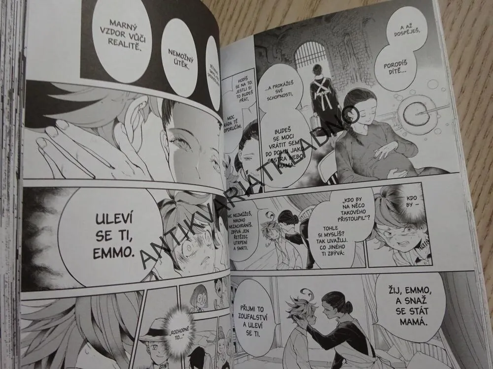 ZASLÍBENÁ ZEMĚ NEZEMĚ 4, MANGA KOMIKS, **an