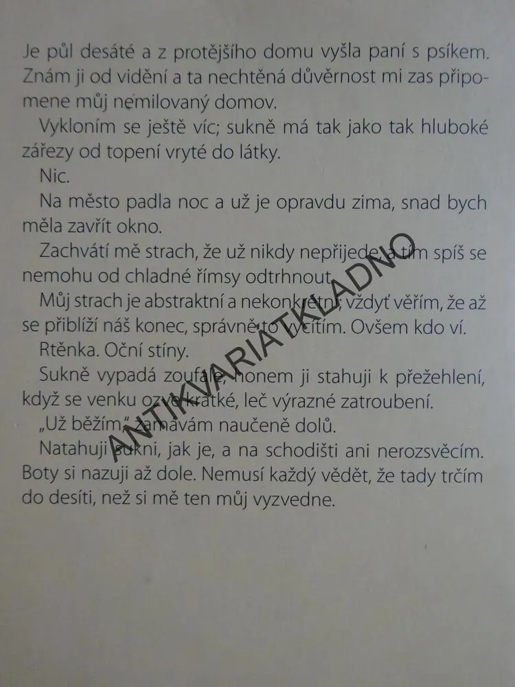 SKLADATELKA VOŇAVÉHO PRÁDLA, MARTINA FORMANOVÁ, **an