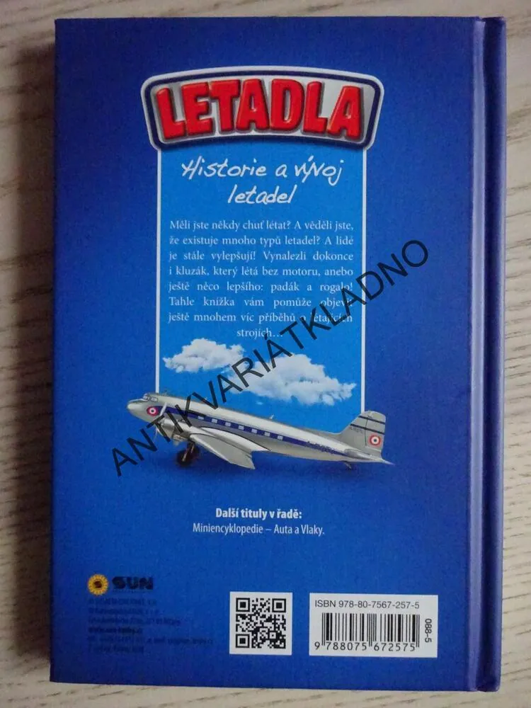 MINI ENCYKLOPEDIE, LETADLA, HISTORIE A VÝVOJ LETADEL, **an