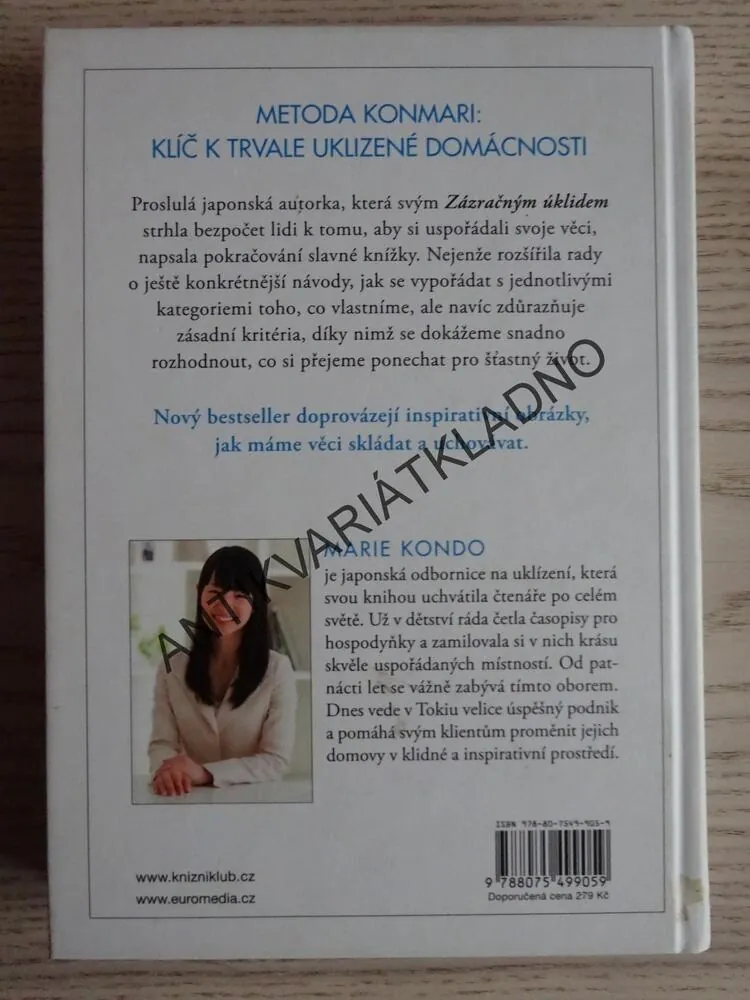 ŽÍT S RADOSTÍ, MARIE KONDO, **an