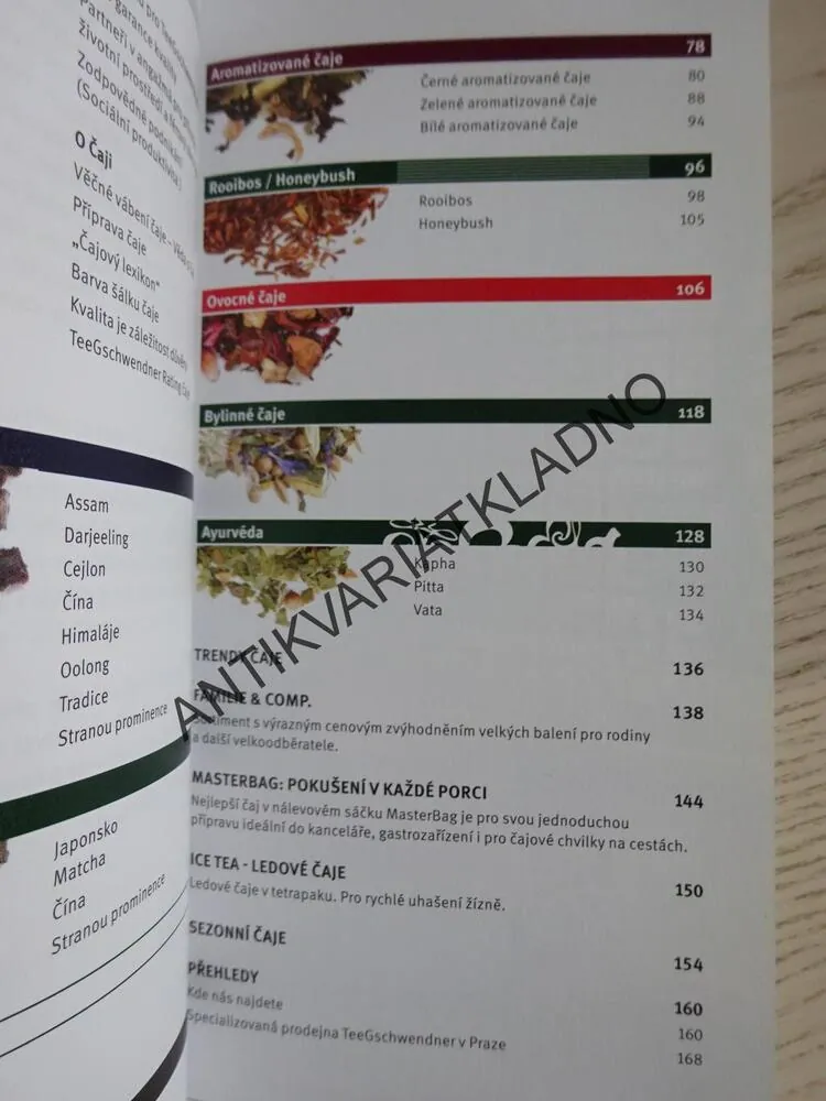 KNIHA O ČAJI, VYDÁNÍ 53, **an