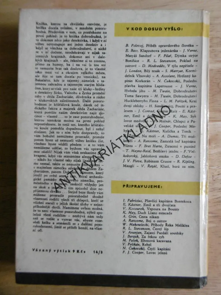 KOD 32 - KLUCI, HURÁ ZA NÍM!, VÁCLAV ŘEZÁČ, **an