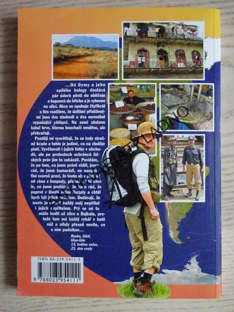 CESTA KOLEM SVĚTA ZA 99 DNÍ, ČESKÝ HONZA, ZDENĚK MICHORA, BLESK, **an