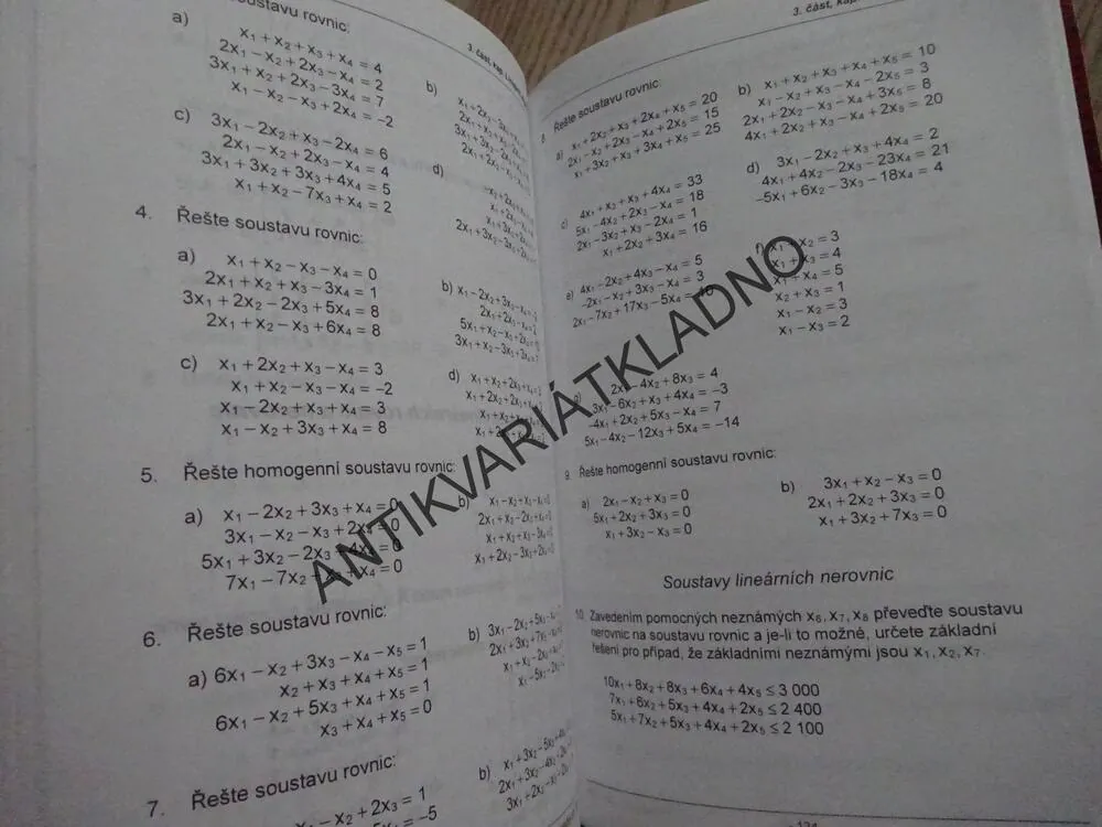 SBÍRKA ÚLOH Z MATEMATIKY PRO OBCHODNÍ AKADEMIE A STŘEDNÍ ODBORNÉ ŠKOLY, JAROSLAV KLODNER