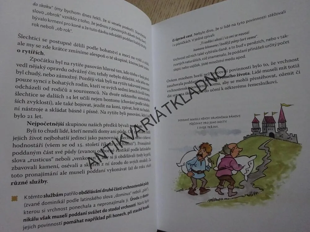 KNÍŽKA PRO ZVÍDAVÉ DĚTI ANEB JAK SE V MINULOSTI ŽILO V ČECHÁCH A NA MORAVĚ, STANISLAVA JAROLÍMKOVÁ, **an