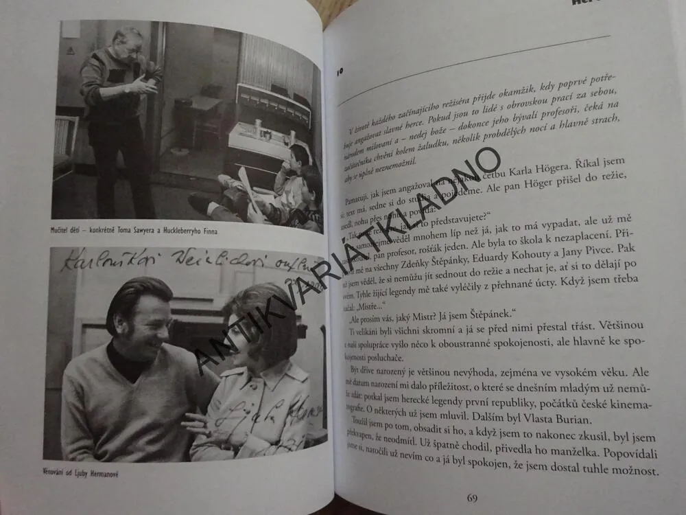 KAREL WEINLICH, POKUS O ŽIVOTOPIS, LUCIE WEISSOVÁ, **an