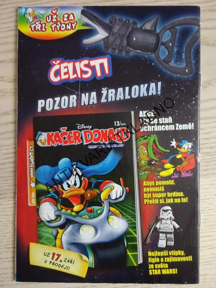 KAČER DONALD, 12/2015, komiks DISNEY
