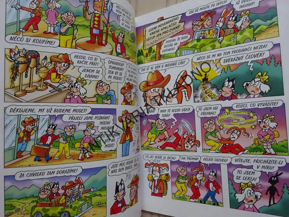 ČTYŘLÍSTEK 723-724, 7-8/22 - PINĎA INDIÁNEM