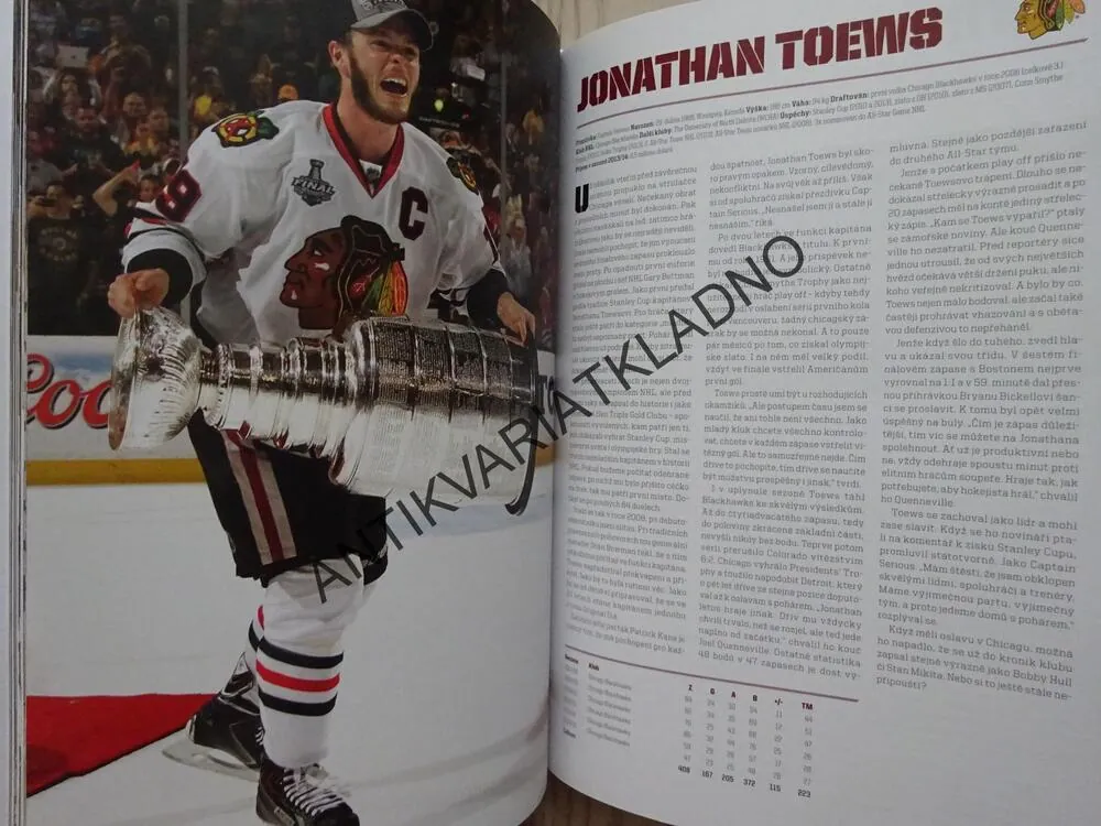 HVĚZDY NHL 2014, ČEŠI A SLOVÁCI V SEZONĚ 2012/13, LEDNÍ HOKEJ, **an