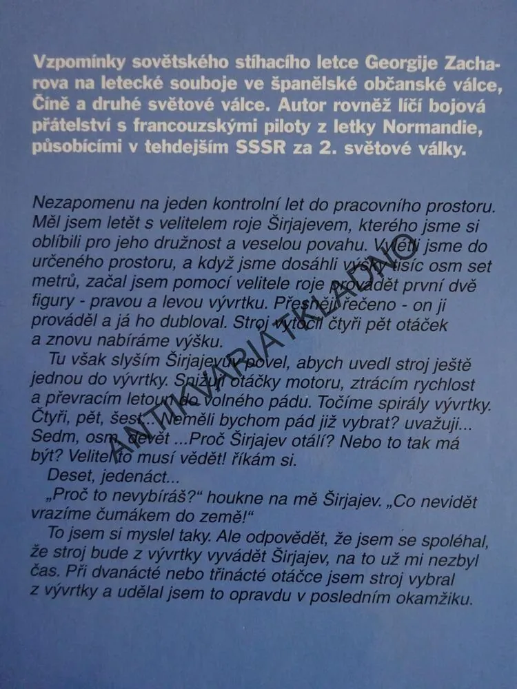 JÁ, STÍHAČ, GEORGIJ ZACHAROV, **an