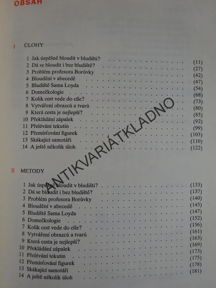 KONEC ZÁHADY HLAVOLAMŮ, STANISLAV VEJMOLA, **an