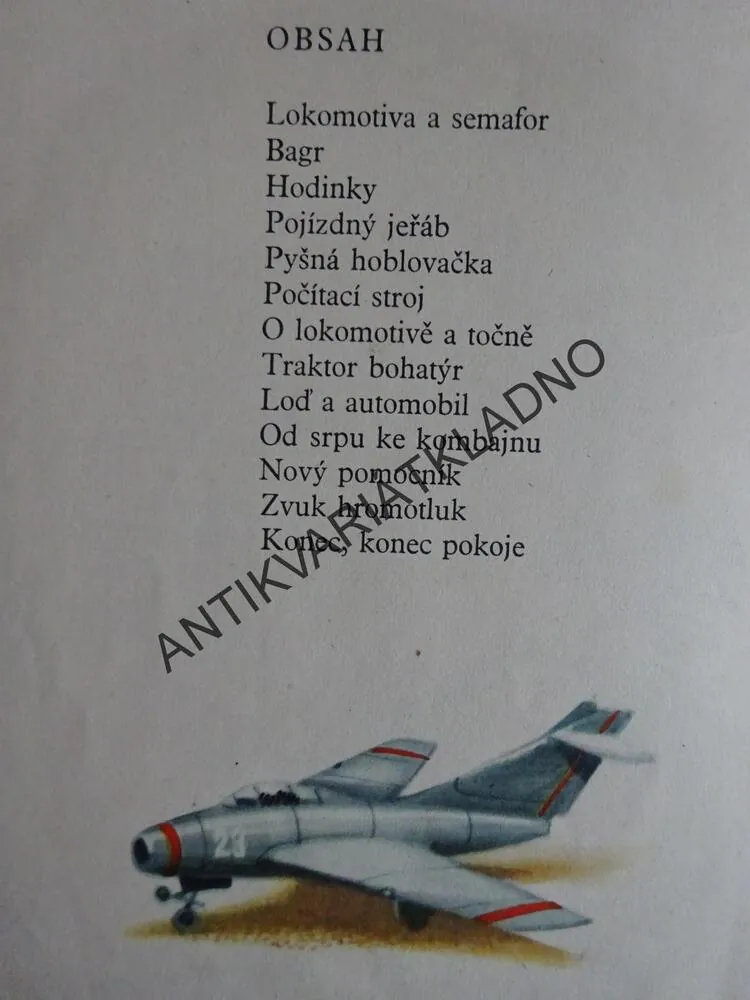CO SI POVÍDALY STROJE, JAN ČAREK, VLADIMÍR FUKA, **an