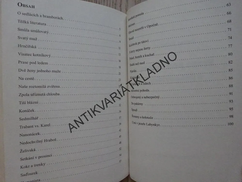 PRASE POD LEDEM A JINÉ POVÍDKY, PAVEL HALAMA - AUTOGRAM, **an