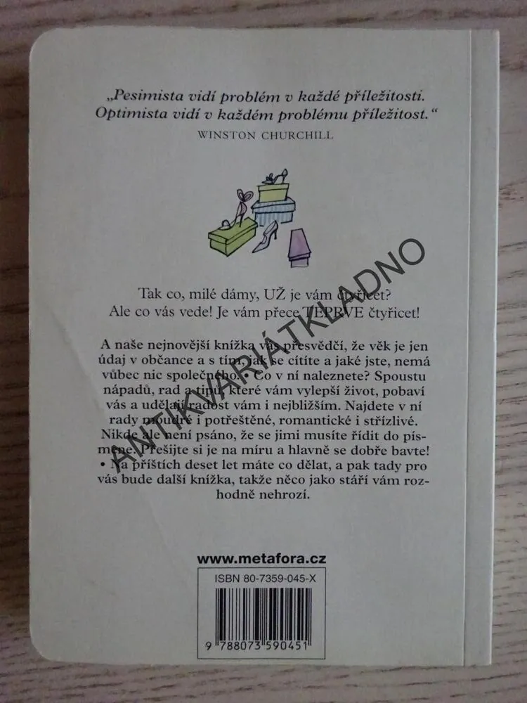 JE MI... 40, A CO MÁ BÝT?, REBECCA HALLOVÁ, **an