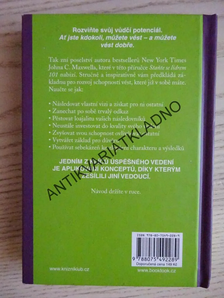 STAŇTE SE LÍDREM, JOHN C.MAXWELL, **an