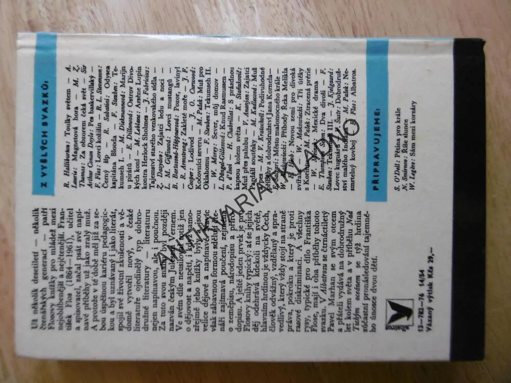KOD 139 - ALBATROS, NAD TICHÝM OCEÁNEM, FRANTIŠEK FLOS, JUNEK, **an