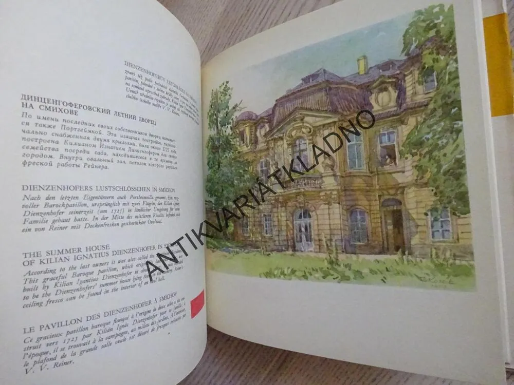 POKLADY PRAŽSKÉ ARCHITEKTURY, BOHUMÍR KOZÁK, **an