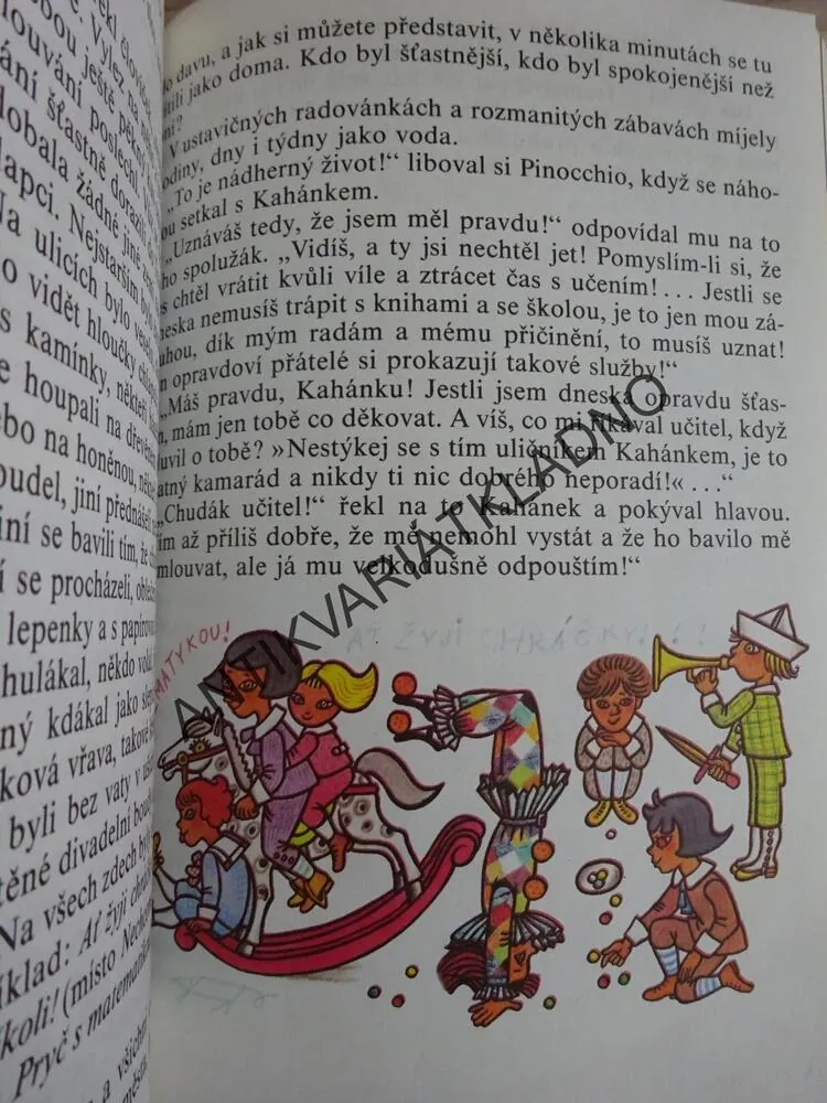 PINOCCHIOVA DOBRODRUŽSTVÍ, CARLO COLLODI, **an