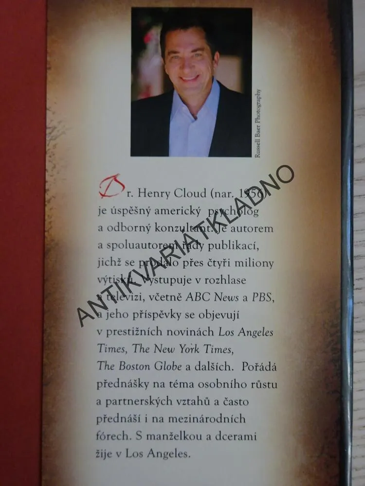 TAJEMSTVÍ BOŽÍCH VĚCÍ, HENRY CLOUD, **an
