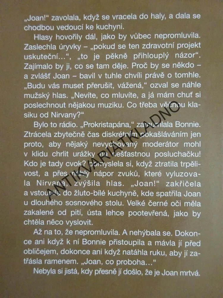 TEĎ NEPLAČ, JOY FIELDINGOVÁ, **an