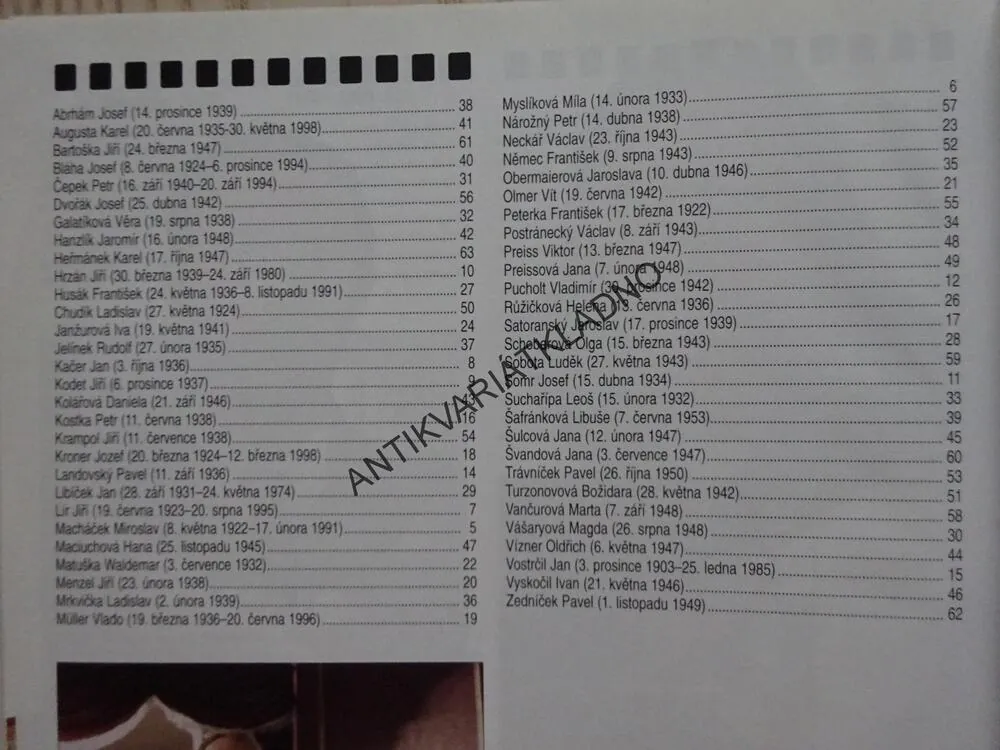 HVĚZDY ČESKÉHO FILMU 3, VÍTKOVÁ, ŘÍZEK, **an