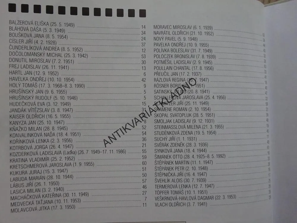 HVĚZDY ČESKÉHO FILMU 4 VÍTKOVÁ, GRBAVČIC, **an
