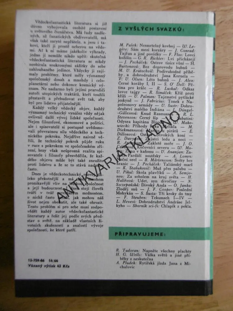 KOD 168 -CHLAPÍK Z PEKLA, VÝBĚR ZE SCIFI ZE SSSR, **an