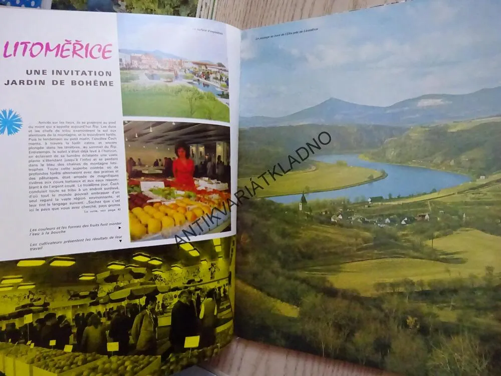 SOYEZ LES BIENVENUS EN TCHECOSLOVAQUIE, TURISTICKÝ PROSPEKT O ČESKOSLOVENSKU, **an