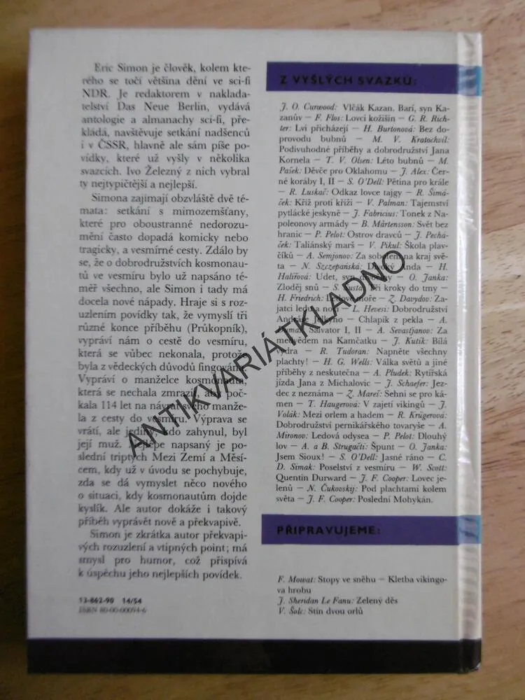 KOD 191 - MIMOZEMŠŤANÉ A HVĚZDY, ERIC SIMON