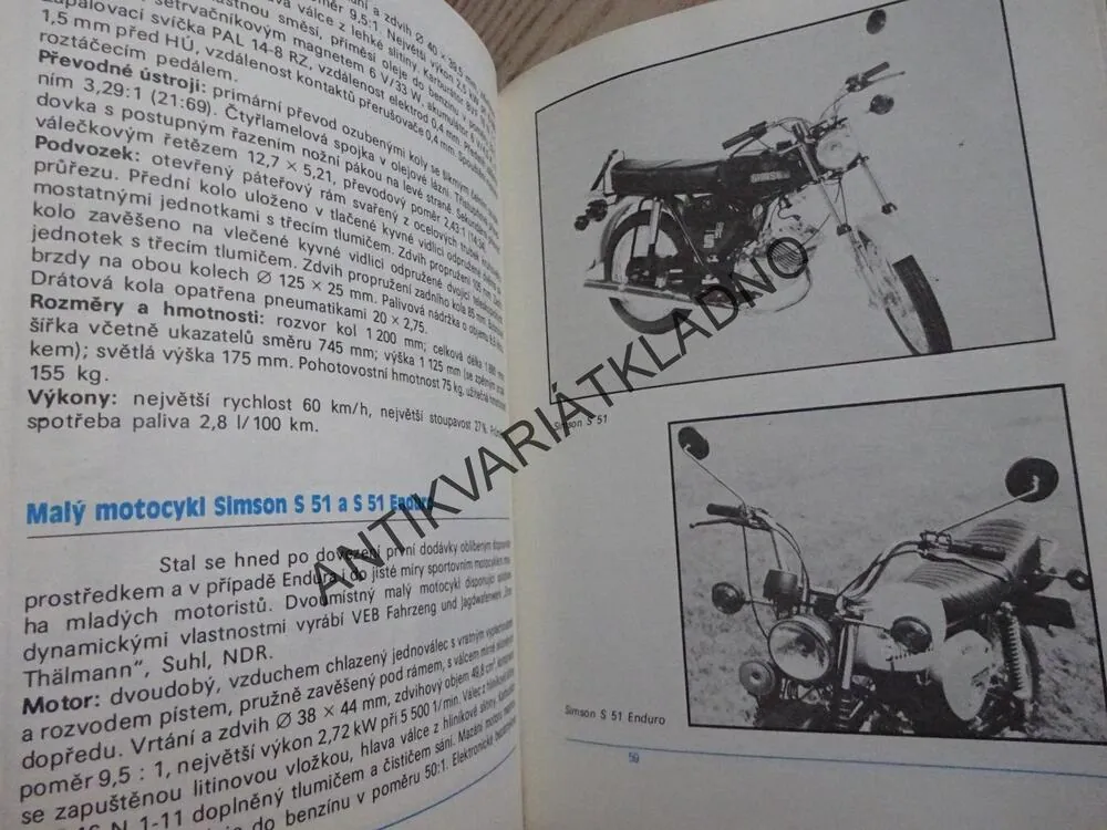 MALÉ MOTOCYKLY, KAREL BERÁNEK, **an