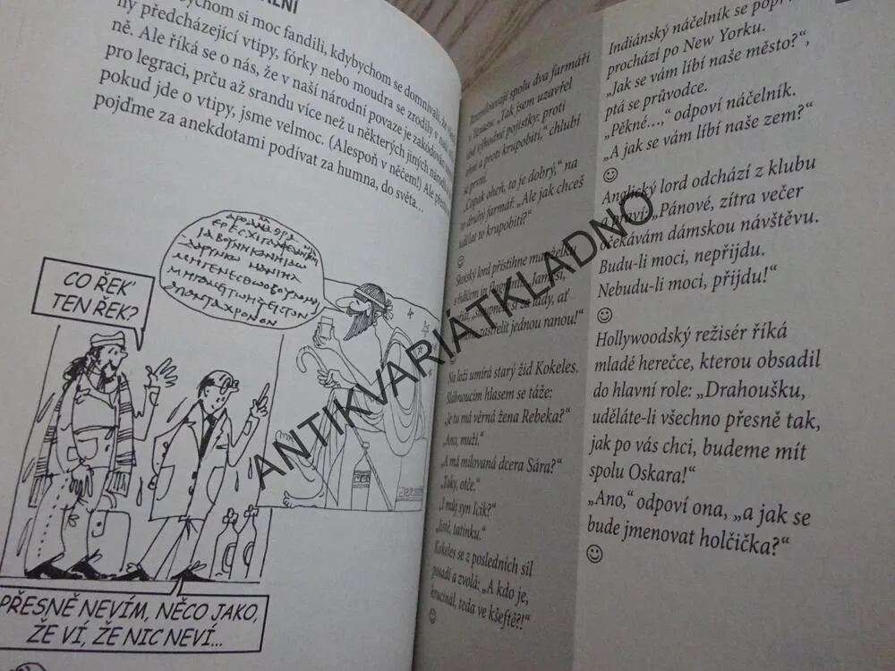 PIKANTNĚ NAUČNÝ VTIPNÍK, **an